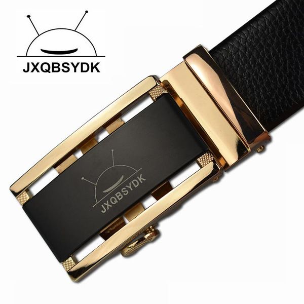

belts jxqbsydk men belt leather automatic buckle male, Black;brown