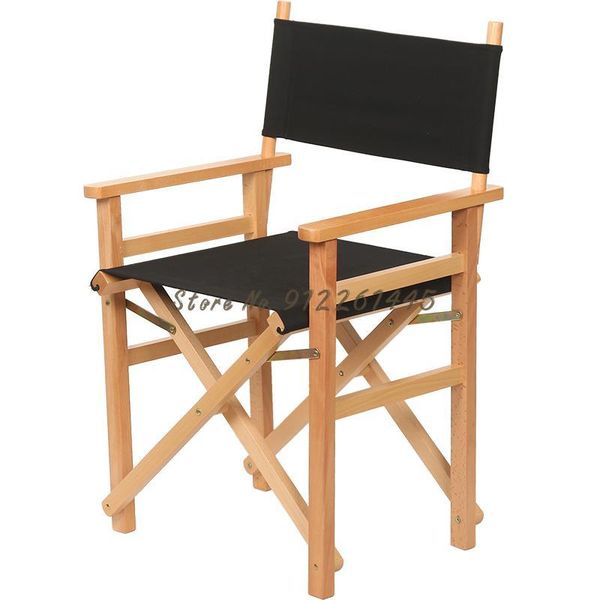 

camp furniture solid wood canvas director chair breathable folding outdoor portable fishing stool office leisure computer c