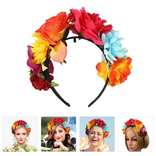 

decorative flowers & wreaths 1pc attractive headband unique headdresses hairband party gifts