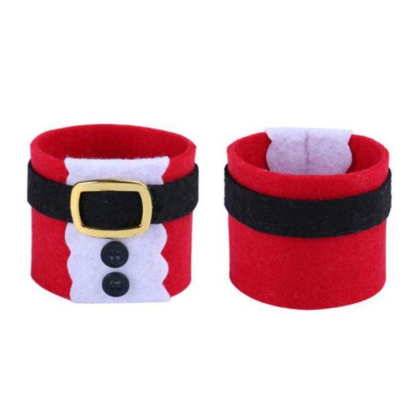 

napkin rings 4pcs christmas serviette holder party banquet dinner table decor