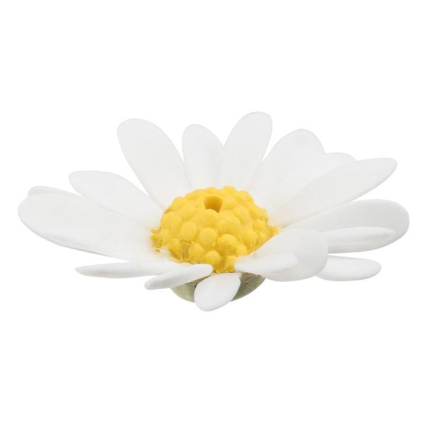 

ceramic small daisy incense plate holder flower stick deskdecoration burner home decor fragrance lamps