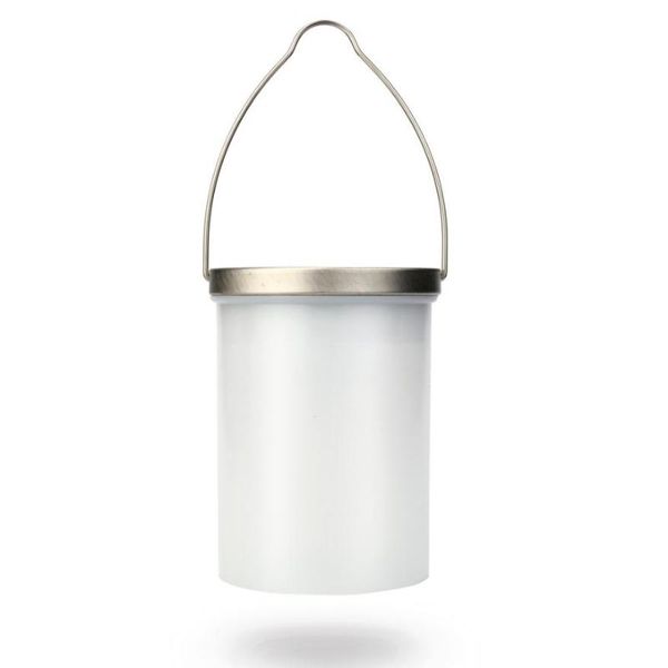

solar lamps bucket shape led hanging lamp outdoor chandelier garden lights