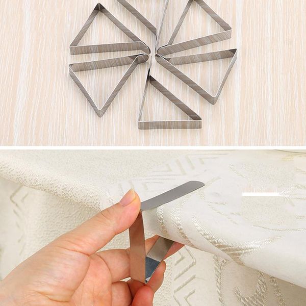 

clothing & wardrobe storage 24pc stainless steel table cloth clip tablecloth clips clamps picnic cover holder 2021