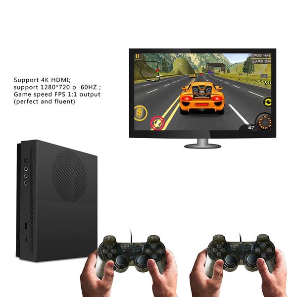 XPro Videospielkonsole PS1 HD TV-Spiel 64Bit 800 Classic Family Retro Games X Pro Box PS1 Videospiel-Player Gamepad