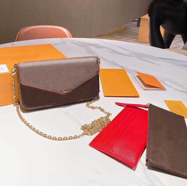 

hanghhangbag women s mini luxurys designers bags 2021 designer womens handbags purses crossbody bag wallet handbag louisbags_18 3-piece chai