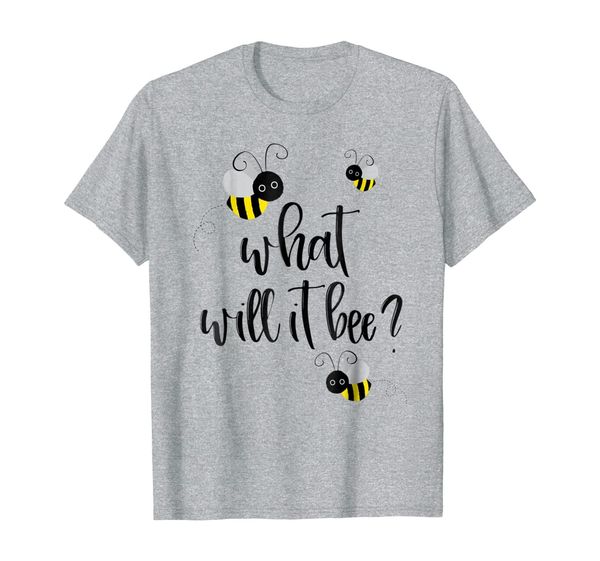 

what will it bee shirt gender reveal he or she boy girl tee, White;black