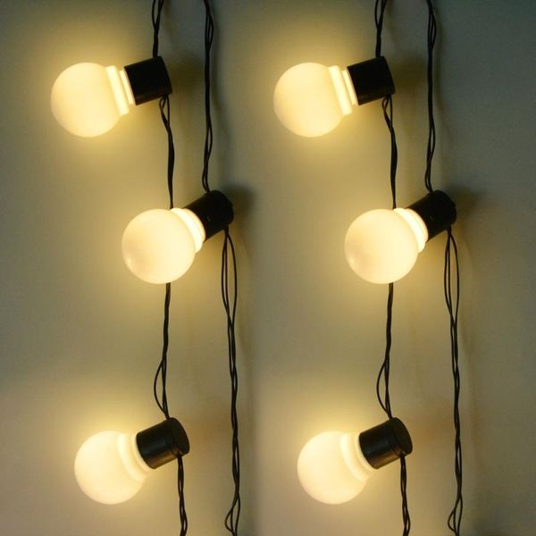

solar led garden lights 6m 10m 20m outdoor lawn lamp crystal balls pathway decor for patio light lamps