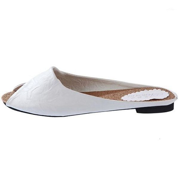 

sandals junsrm women summer shoes peep-toe low roman ladies flip flops1 j97b, Black