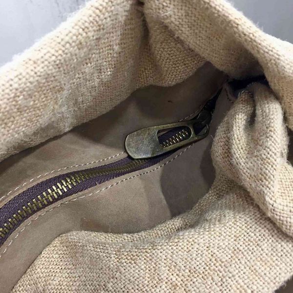 

famous family style new handmade genuine leather women's single shoulder canvas bag bamboo handle single shoulder bag black friday x8x4