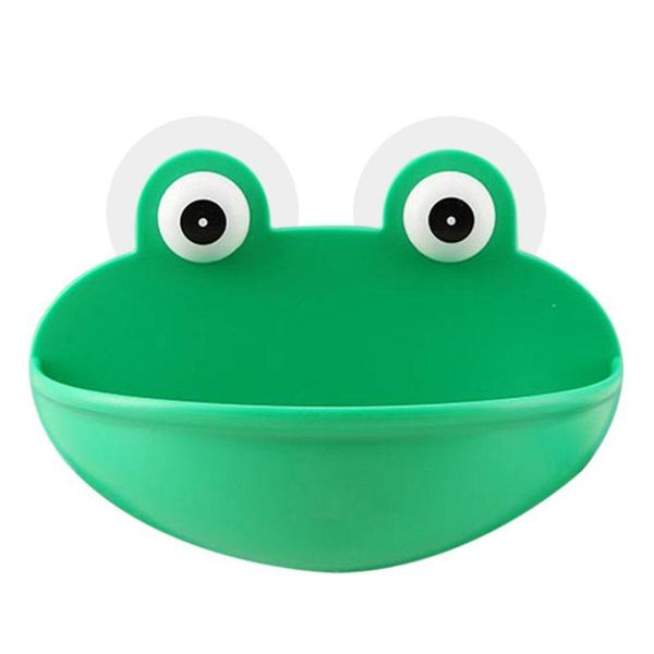 

decorations frogs shaped soap dish holder with suction cups kitchen bathroom soapbox case household accessories drop