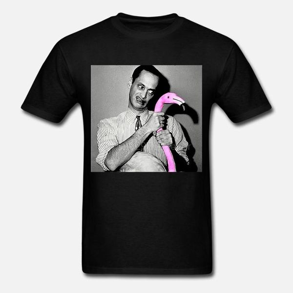 

men's t-shirts john waters t-shirt, White;black