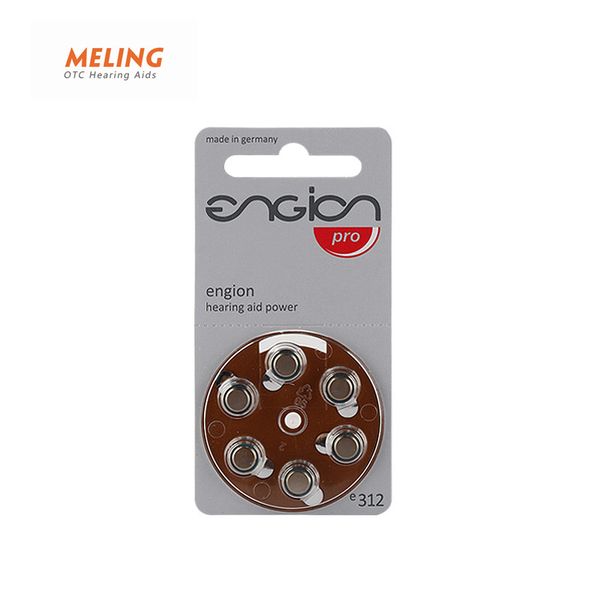 

meling engion zinc air 1.4v battery for cic.itc hearing aids 312/e312/pr41 performance hearing aids batteries made in germanyscouts