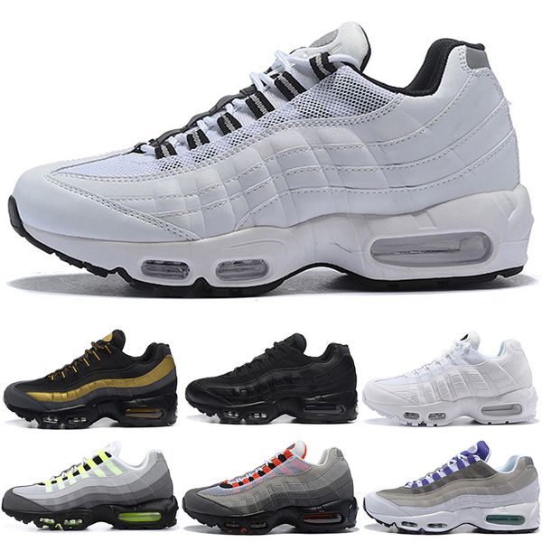 

wholesale running shoes 95 men women black green white gold blue corduroy grape patch og neon pink suede rose ultramarine what the trainers