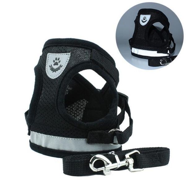 

dog collars & leashes leash vest pet chest strap reflective rope supplies harnesses leads