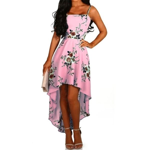 

summer fashion women sling dresses casual backless dress ladies floral printed dressswallowtail dresses slim beach dress, Black;gray