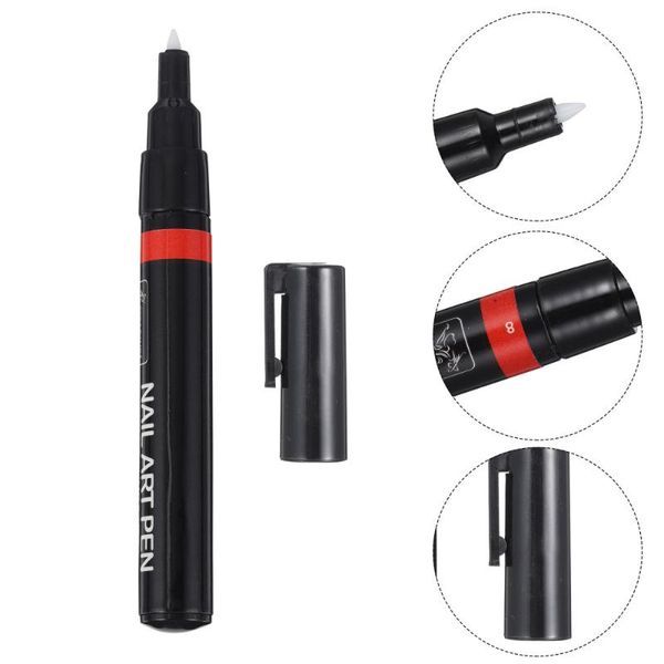 

nail brushes 1pc manicure painting pen professional art premium, Yellow