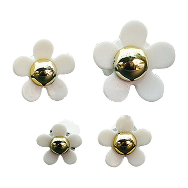 

car air freshener 4 pcs vent decorations little daisy flowers fragrance holder auto interior decoration