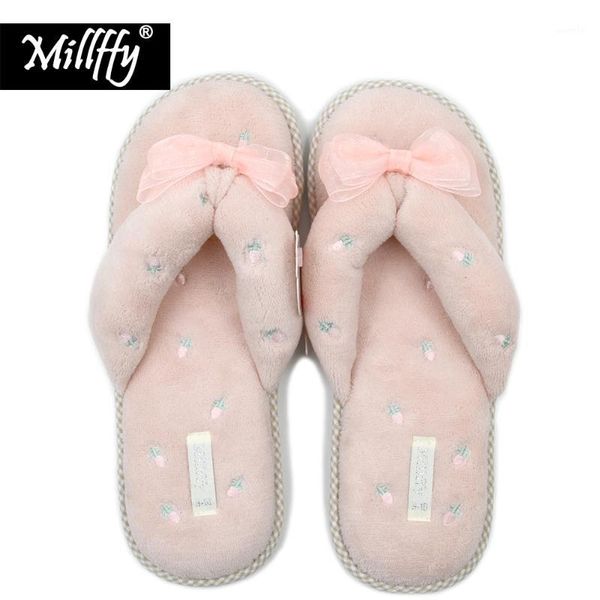 

slippers millffy home floor slipper shoes super soft coral velvet fleeces sapatos masculino flip flops japanese-style1, Black
