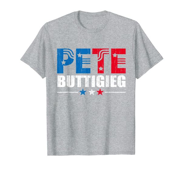 

pete buttigieg 2020 political election president democracy t-shirt, White;black