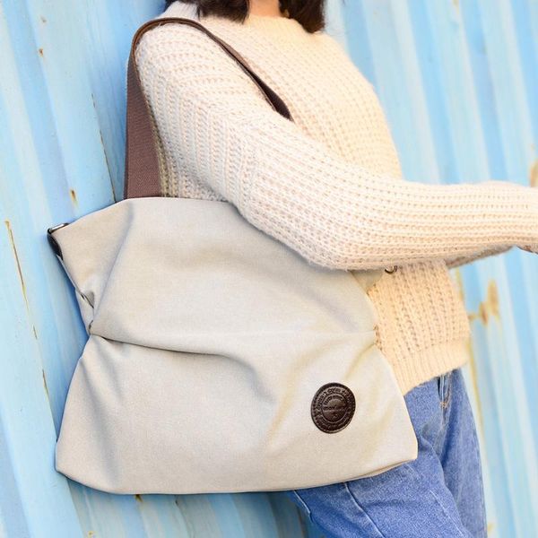 

storage bags yogodlns women corduroy canvas tote ladies casual shoulder bag foldable reusable shopping beach female cotton cloth