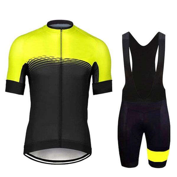 

racing sets cycling jersey set pro team men summer bicycle clothing bike clothes quick dry mountain sports suit, Black;blue