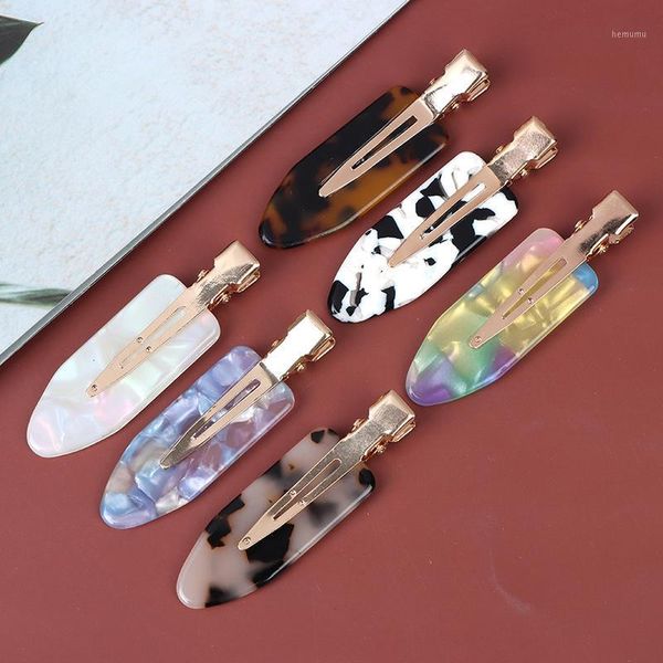 

hair styling seamless clip acetate sheet no bend bangs duckbill hairpins clips1