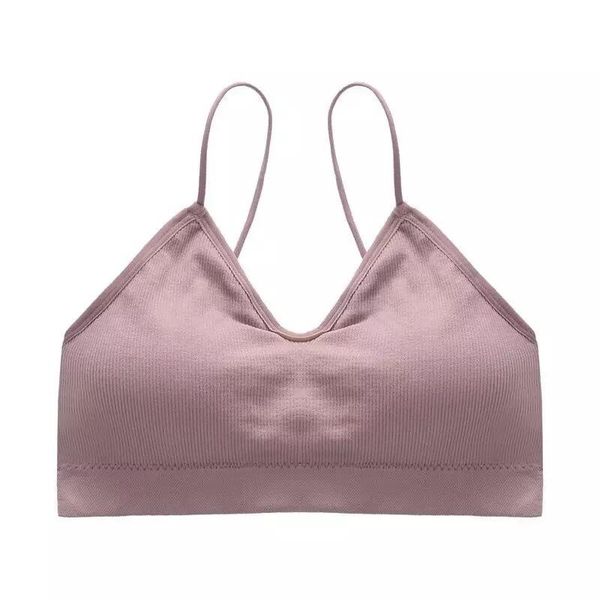 

yoga outfit women's cotton sports bra without underwire seamless tank jogging push up fitness sujetadores deportivos gym underwear