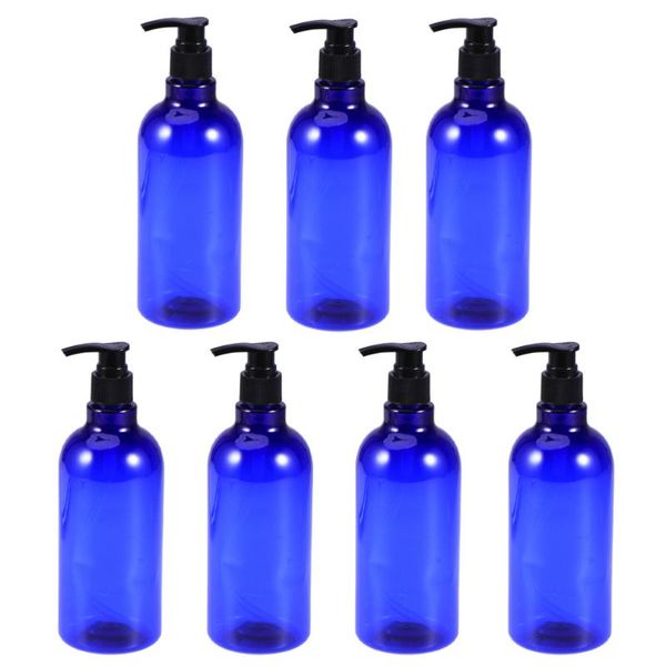 

storage bottles & jars 7pcs soap dispenser empty shampoo for cleaning solutions