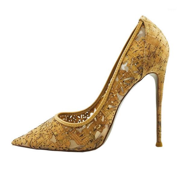 

dress shoes size 34-45 laser engraving print mesh inside pointy toe shallow women pumps elegant stilettos thin heels party1, Black