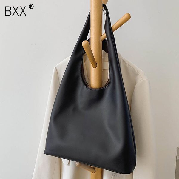 

cross body [bxx] high capacity pu leather bags for women 2021 autumn winter trend ladies shoulder travel handbags and purses ho969