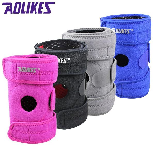 

elbow & knee pads eva elastic kneepad adjustable protective gear patella brace sports safety training support pad basketball volleyball, Black;gray