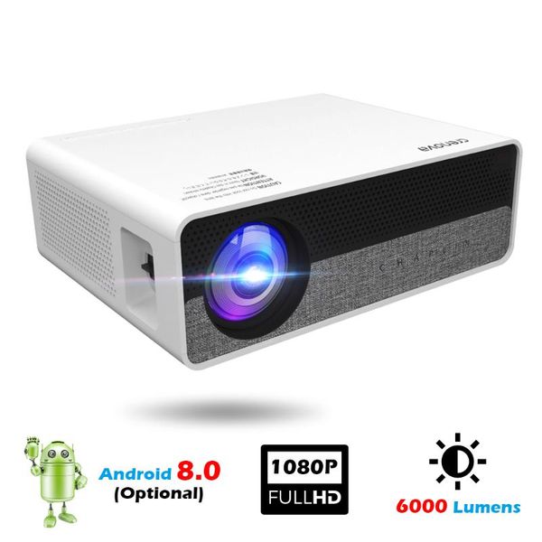 

full hd led projector android bluetooth wifi 4k 3d smart video for home mobile phone theater beamer projectors