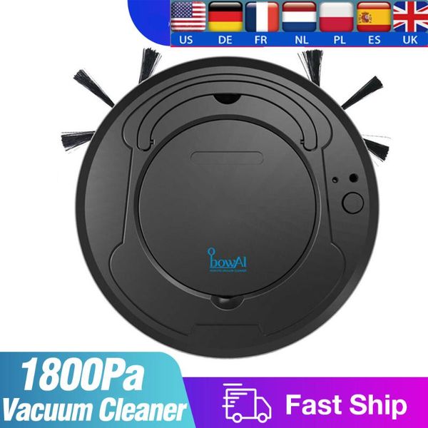 

vacuum cleaners 1800pa smart robot cleaner multifunctional 3-in-1 auto rechargeable floor sweeping dry wet machine