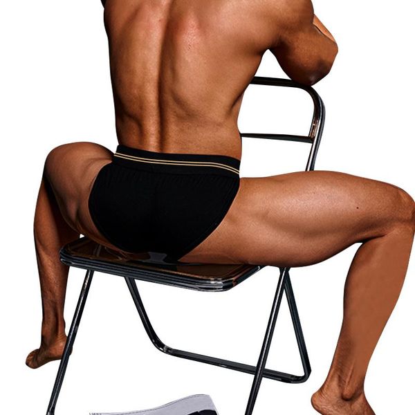 

underpants orlvs men briefs gay underwear man modal men's panties sissy lingerie bikini mens underware u convex cuecas, Black;white
