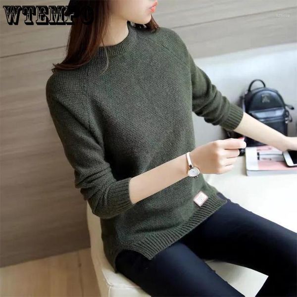 

women's sweaters women knitted sweater oversized pullovers ladies winter loose korean college style jumper long sleeve soft, White;black