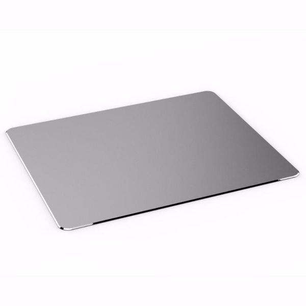 

mouse pads & wrist rests aluminium pad gaming large with non slip rubber base frosted surface, quick and accurate move 30cm*24cm