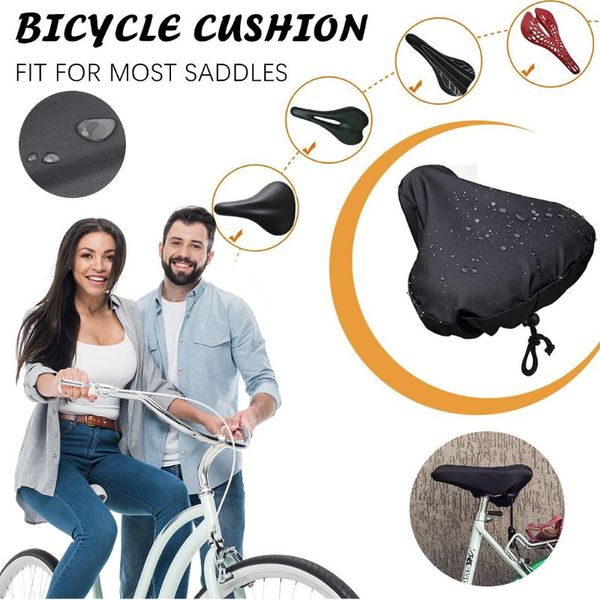 

cushion/decorative pillow waterproof bicycle seat rain cover with drawstring protection