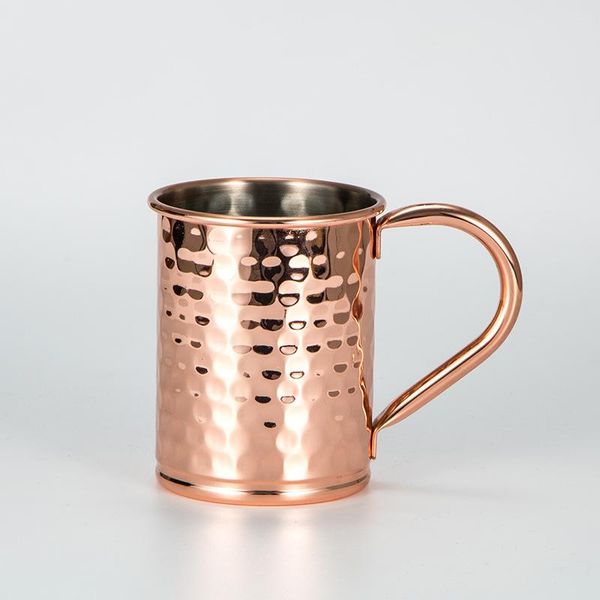 

pure copper cocktail juice drink bear cup mugs water beer coffee tea milk bottle