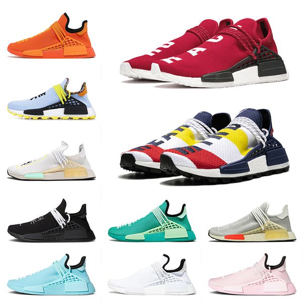 

authentic adda nmd human race running shoes men women red white black heart mind classic yellow pale nude extra eye orange chocolate outdoor, White;red