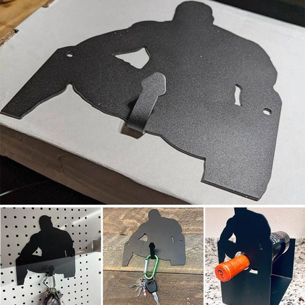 

creative decoration metal key rack wine holder decorative tool for home j2y hooks & rails