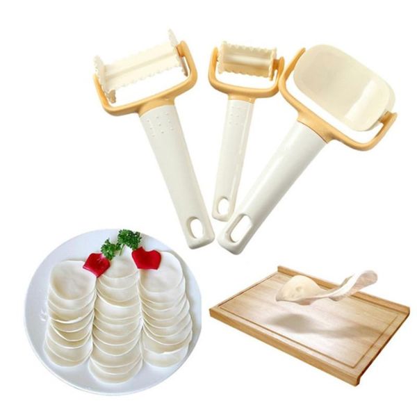 

rolling cookies cutters plastic kitchen biscuit pie pizza mold high temperature bread dumpling baking pastry knife accessories & tools