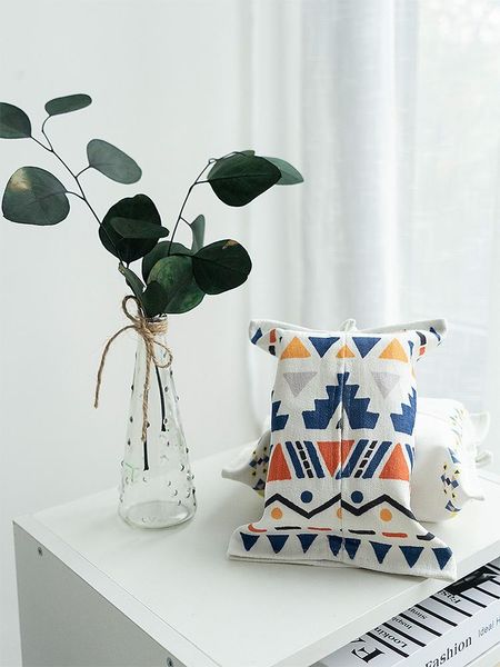 

storage bottles & jars simple fabric pumping paper bag, waterproof tissue cover, living room, box