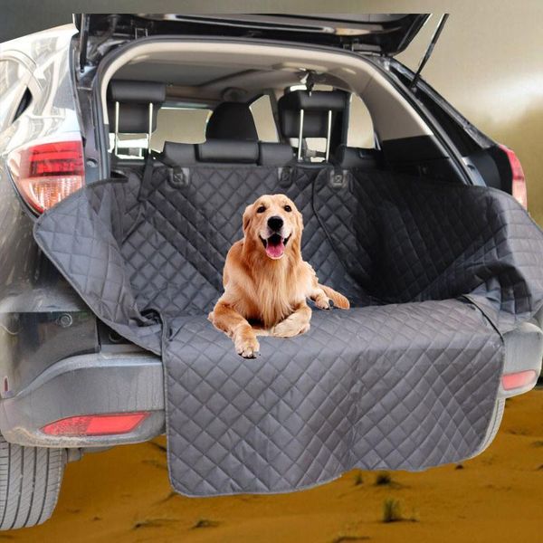 

solid and durable oxford cloth pet car cushion suv trunk dirt-proof special dog black seat covers
