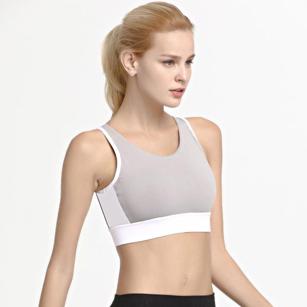 

gym clothing quick dry sports bra for seamless padded retro push up bras shockproof workout sport wear fitness brassiere, White;black