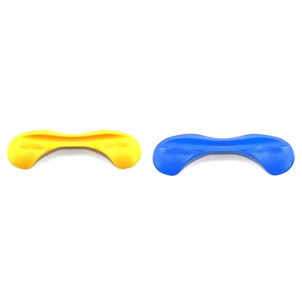

accessories 2 pcs barbell shoulder bar support pad squat neck protective mat, for weightlifting squats training, yellow & blue