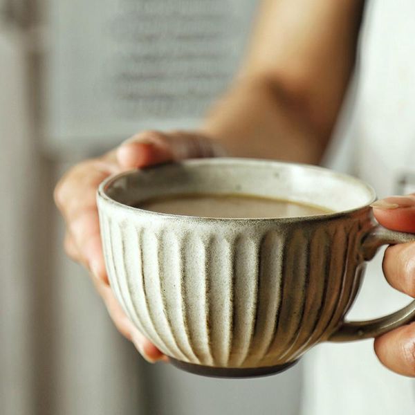 

cups & saucers retro creative stoare water cup mug latte breakfast dessert coffee