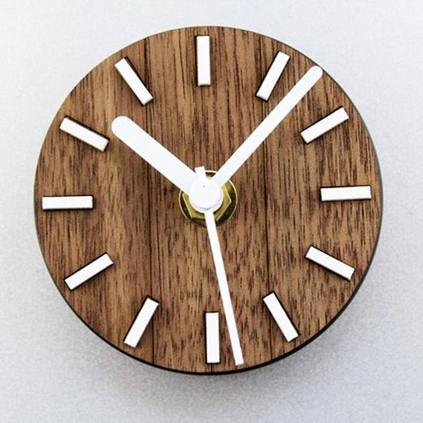 

wall clocks surface mounted refridge suction clock watch battery power 12h display