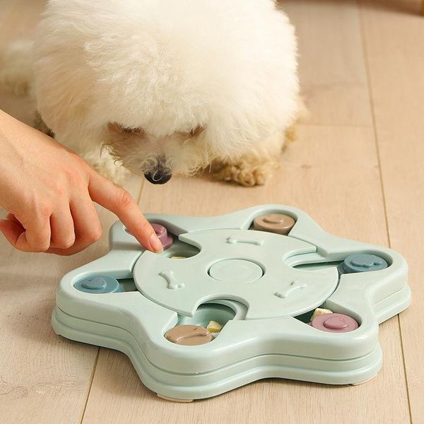 

cat toys dog puzzle slow feeder nonslip bowls interactive increase puppy iq food dispenser eating funny feed pet dogs training