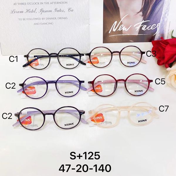 

70% off 47 small black myopia frame can be equipped with 1.74 height blue light proof lens ultra thin female glasses 7zs2, White;black