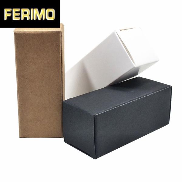 

gift wrap 800pcs/lot wholsale essential oil bottle kraft paper packaging box wedding party mini crafts storage retail papercard boxes